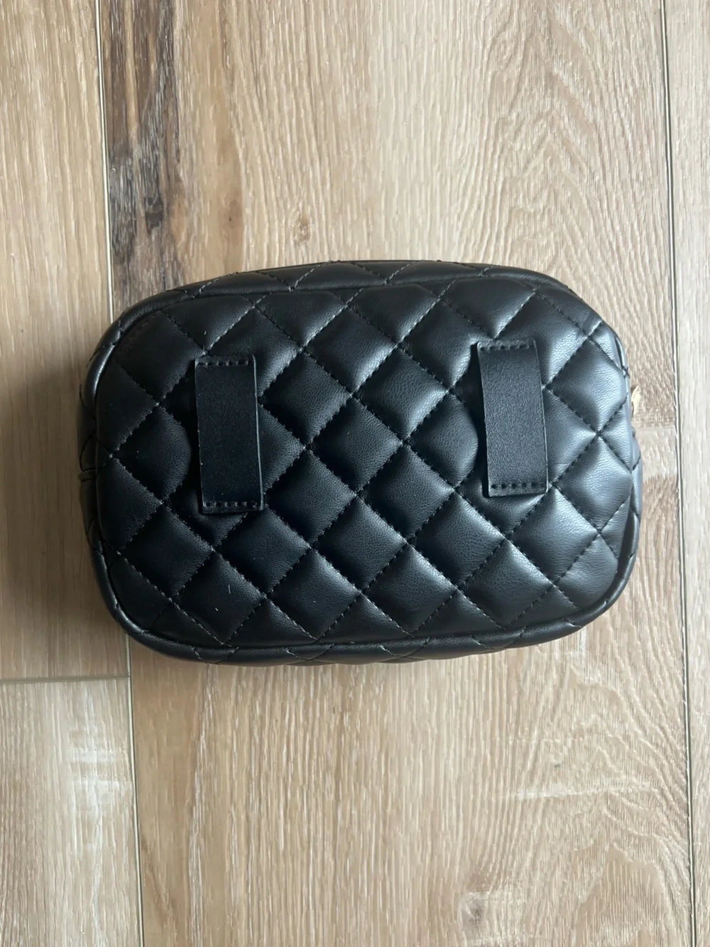 DKNY Black Quilted Belt Bag NWOT